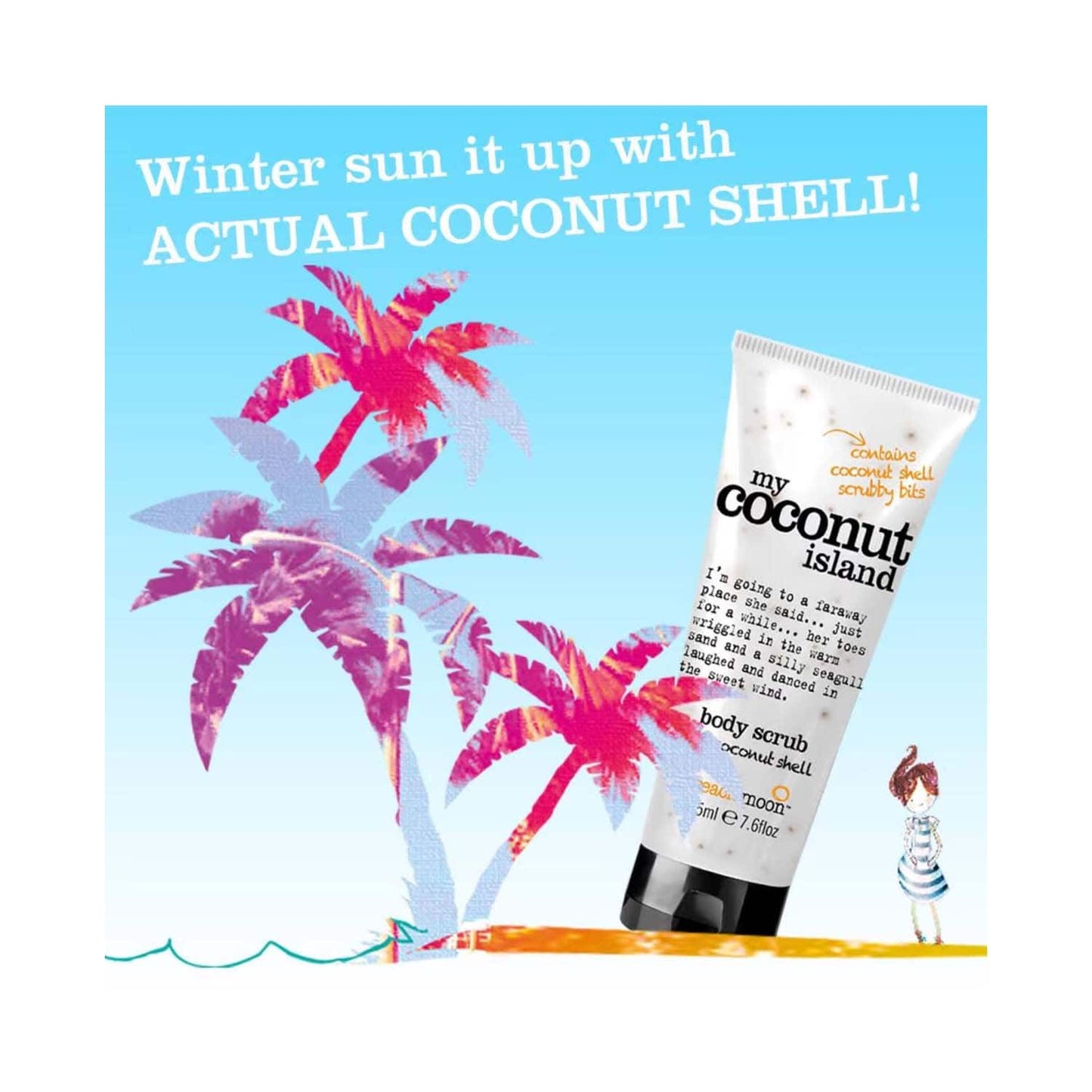 Treaclemoon My Coconut Island Body Scrub (225 ml)