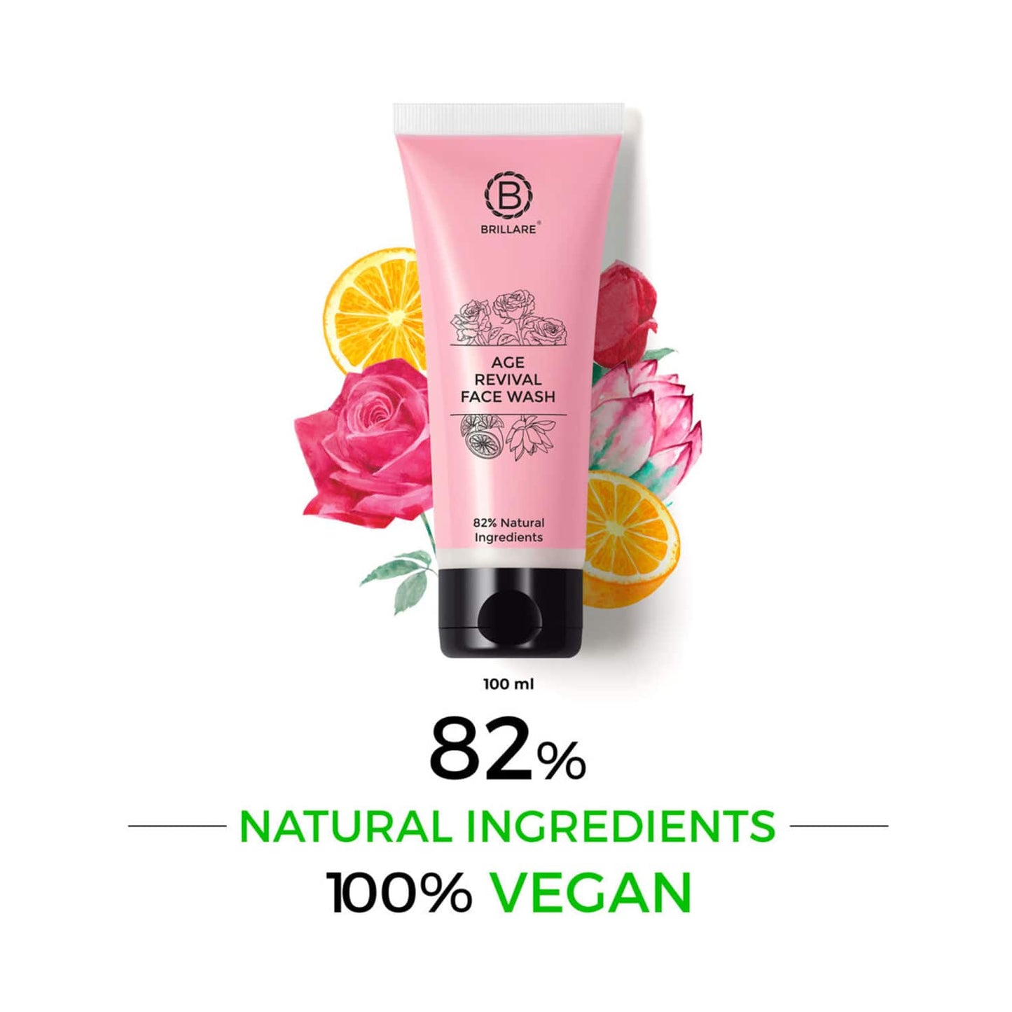 Brillare Age Revival Face Wash For Ageing Skin