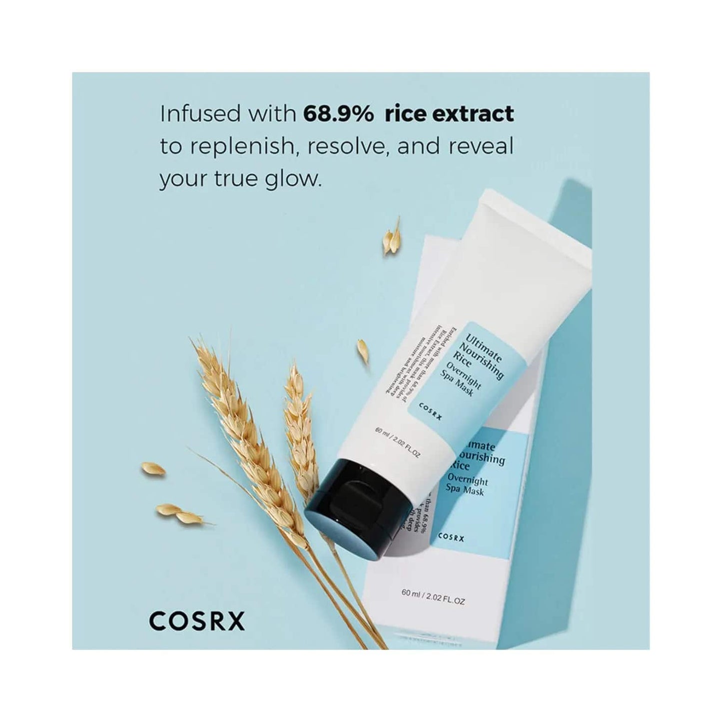 COSRX Ultimate Nourishing Rice Overnight Spa Mask (60ml)