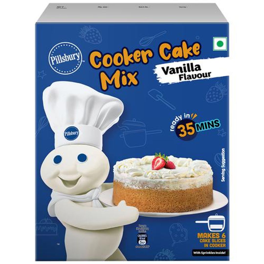 Cooker Cake - Vanilla, Eggless