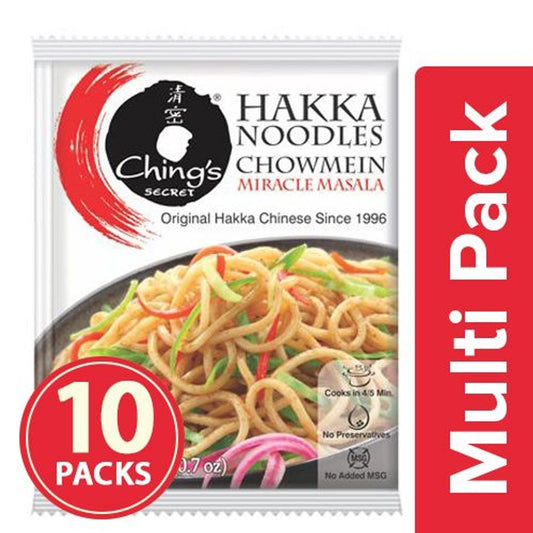 Hakka Noodles - Chowmein, Miracle Masala