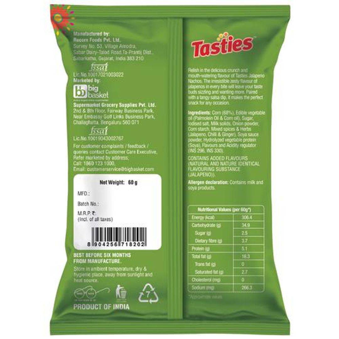 Tasties Nacho Chips - Jalapeno 60 g