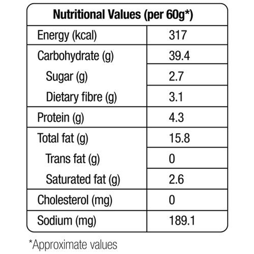 Tasties Nacho Chips - Cheese 60 g