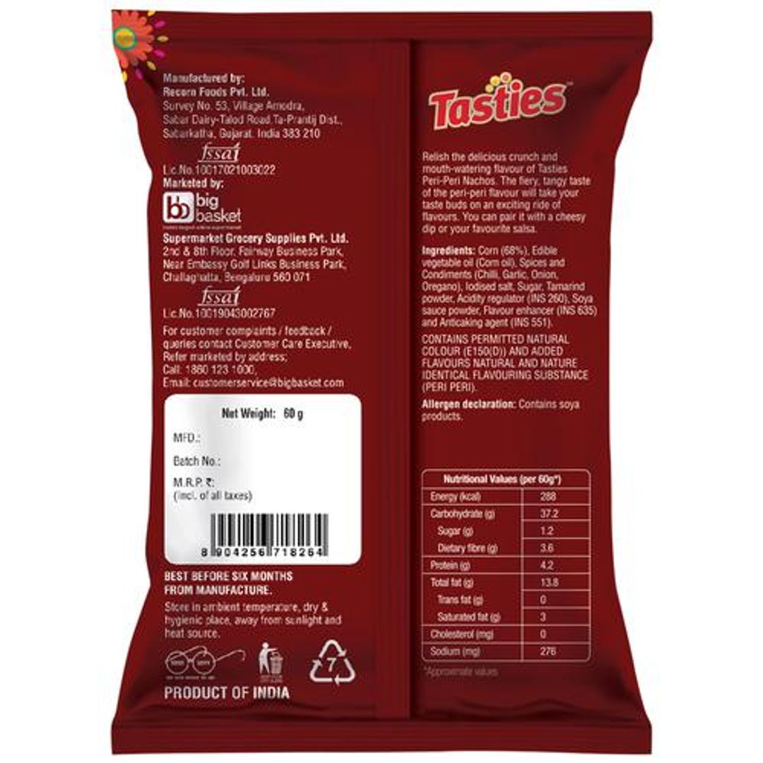 Tasties Nacho Chips - Peri-Peri 60 g