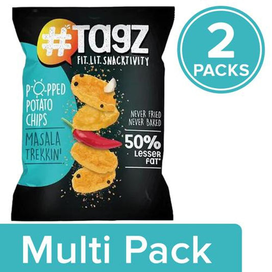 Popped Potato Chips - Masala Trekkin