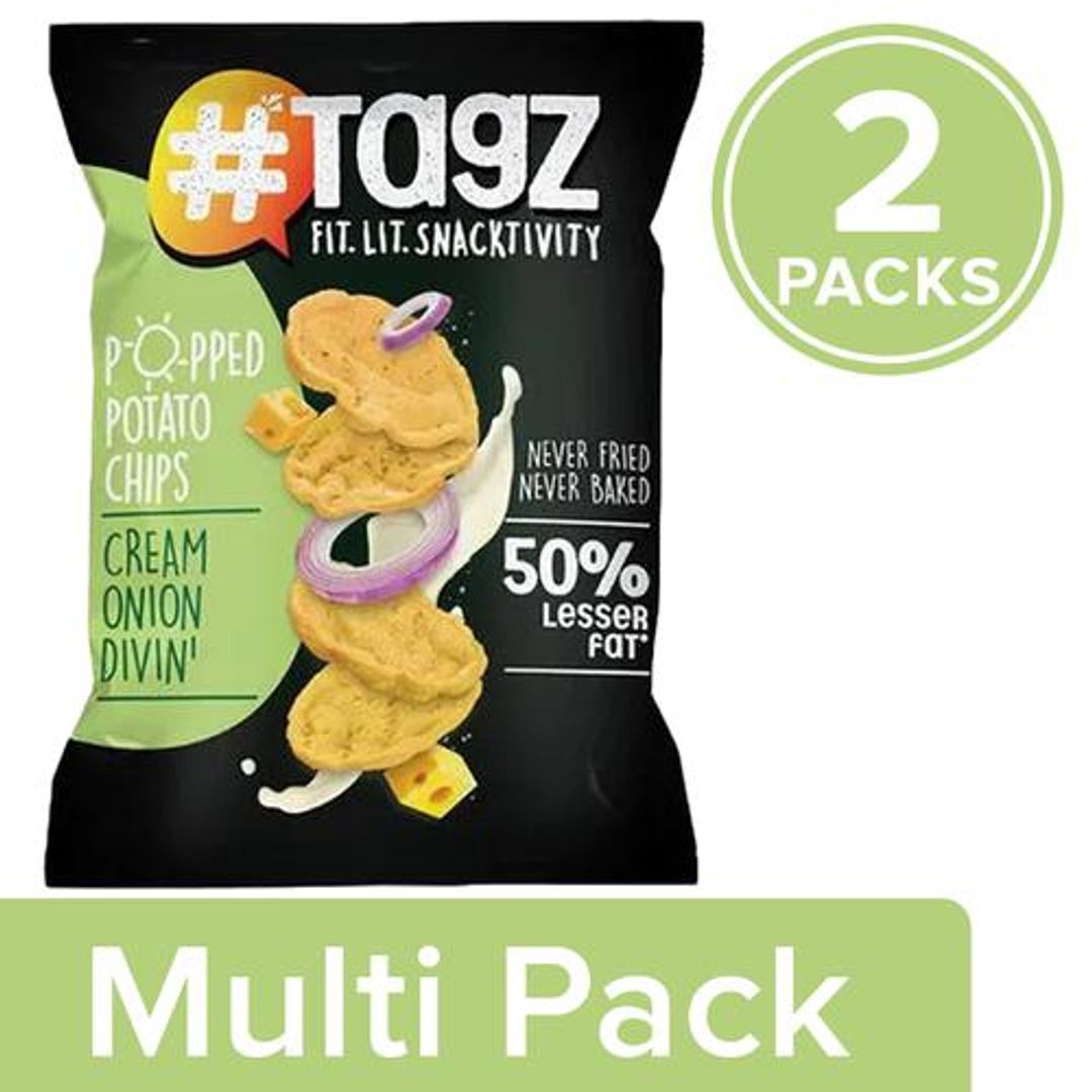 Popped Potato Chips - Cream Onion Divin