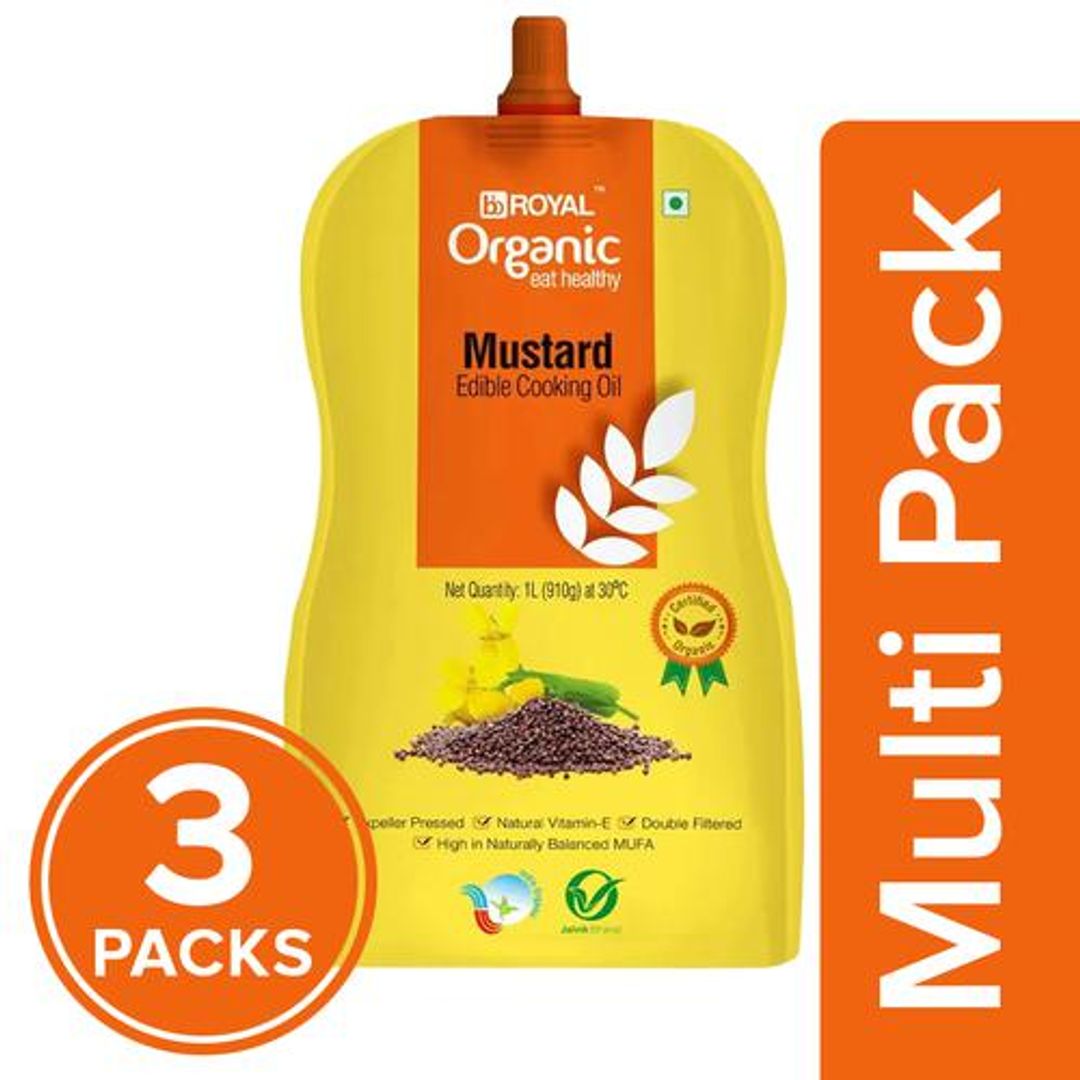 Cold Pressed Kachi Ghani Mustard Cooking Oil