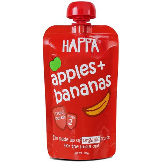 Organic Puree - Apple + Banana, Stage-2