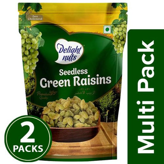 Seedless Green Raisins - Premium Quality, No Cholesterol