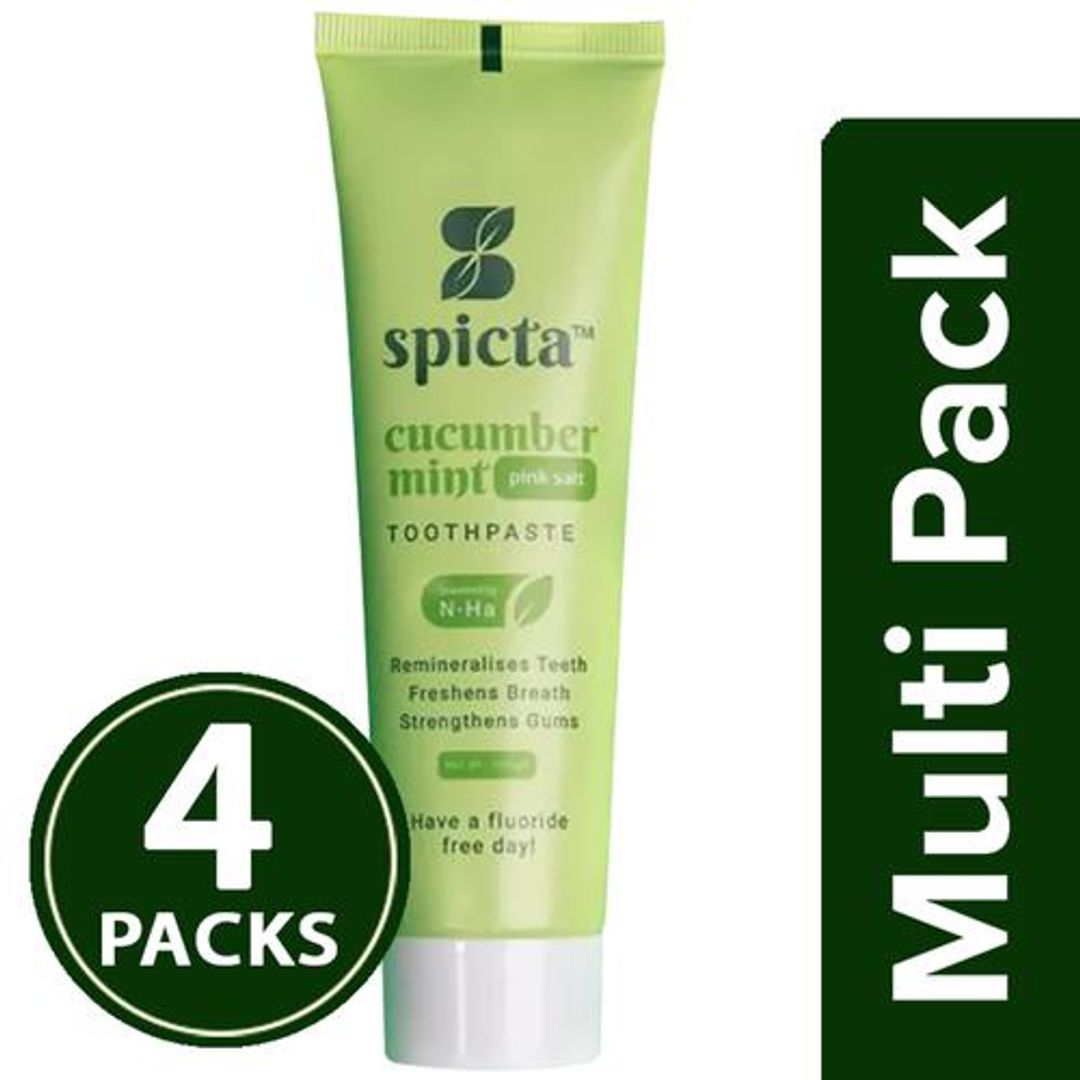 Cucumber Mint Toothpaste - With Himalayan Pink Salt