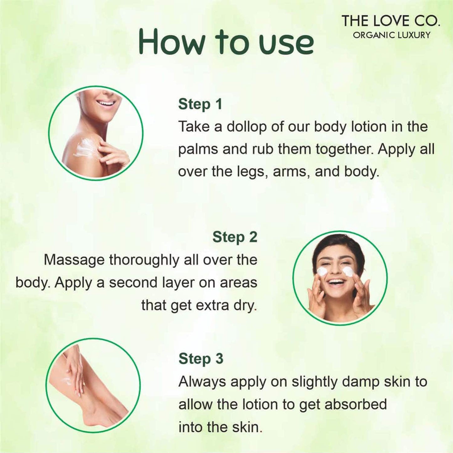THE LOVE CO. Aloe Vera Body Lotion (250ml)
