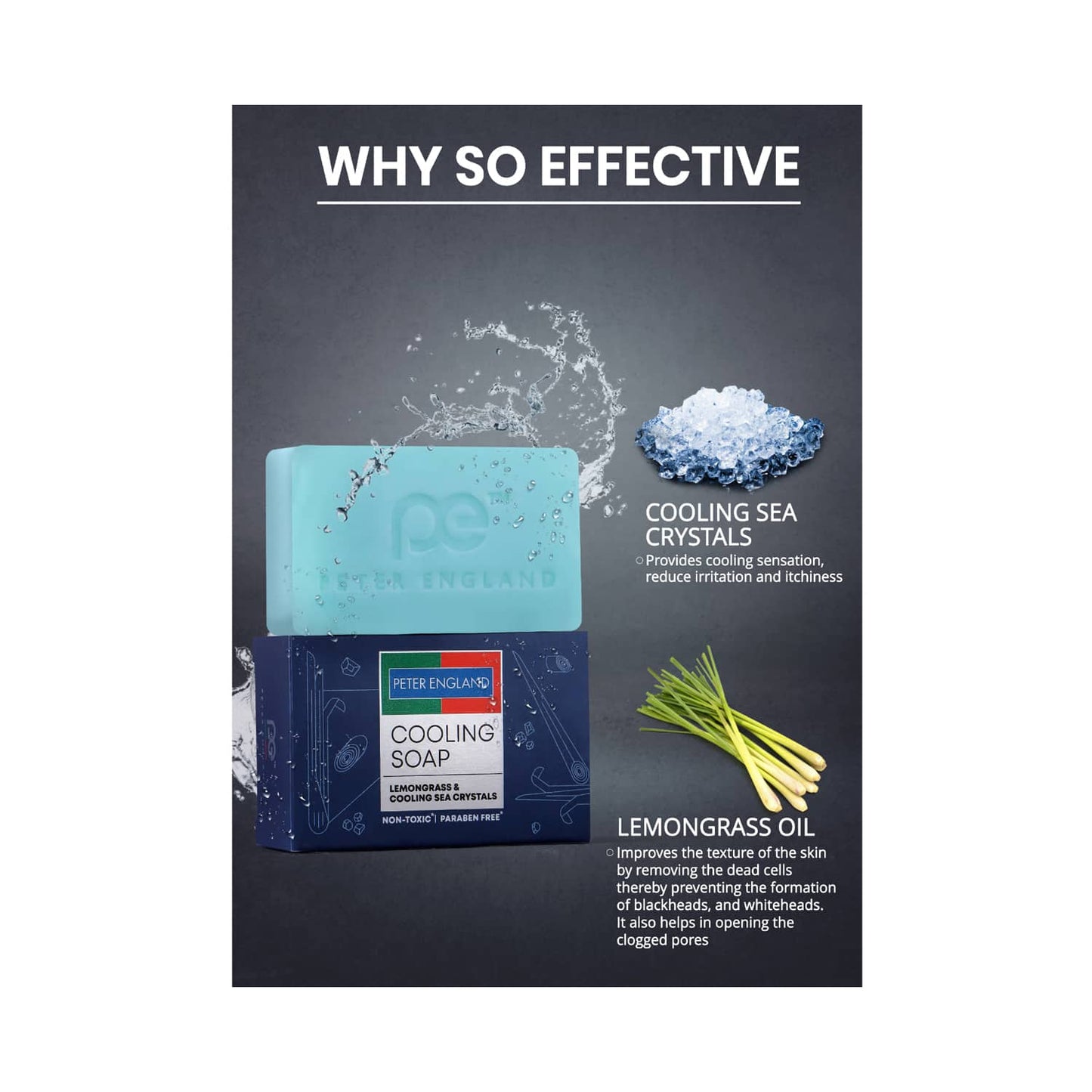 Peter England Cooling Soap (3pcs)