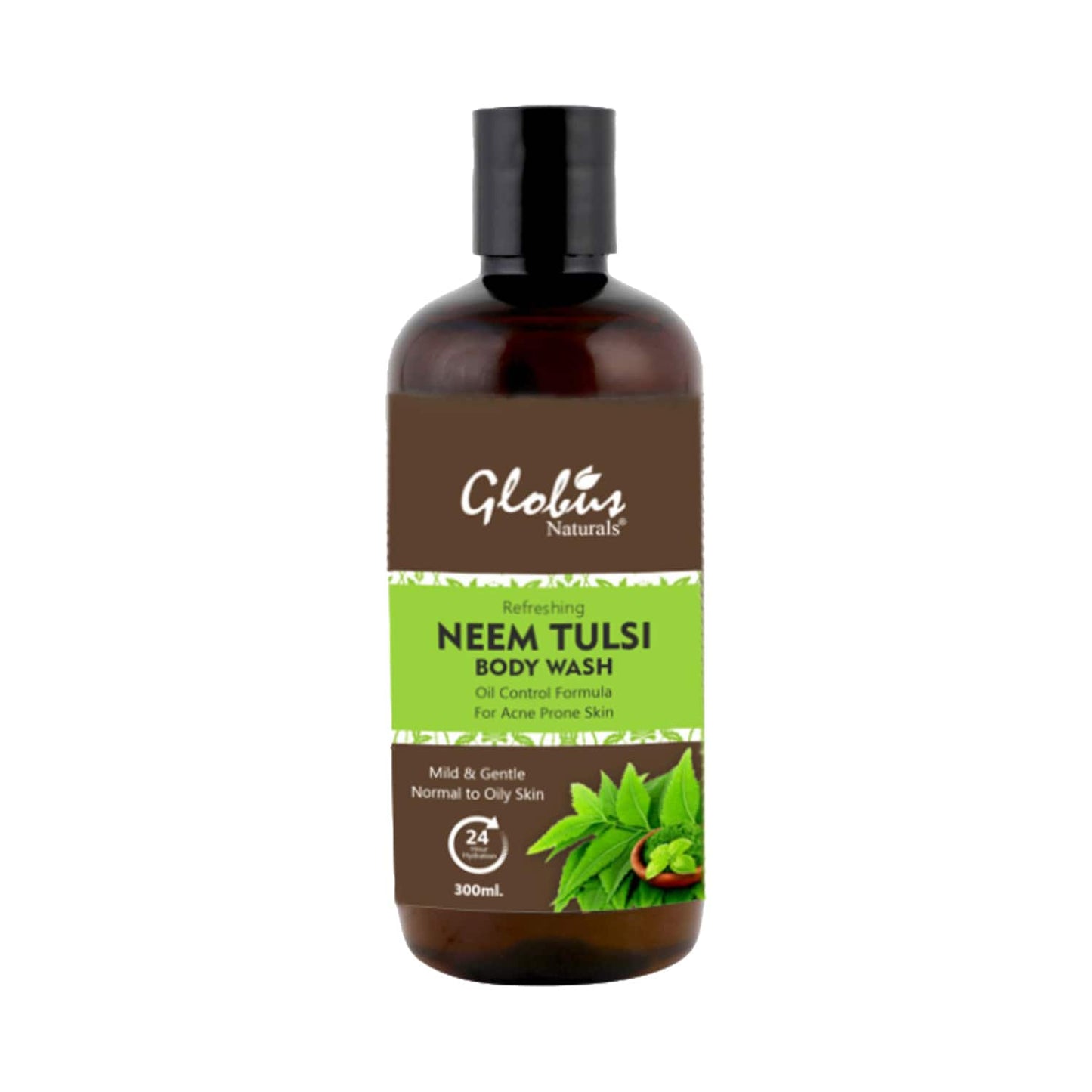 Globus Naturals Refreshing Neem Tulsi Body Wash (300ml)