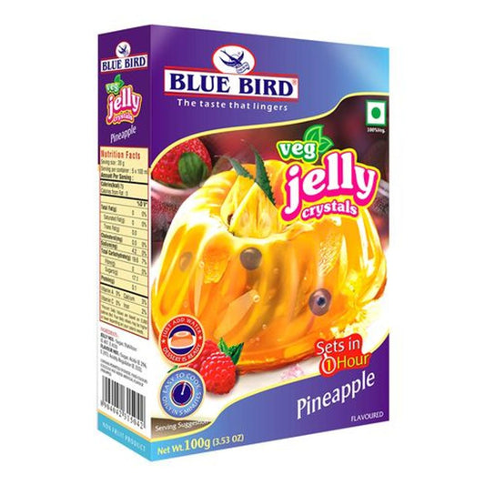 Jelly Crystals - Pineapple, 100% Veg