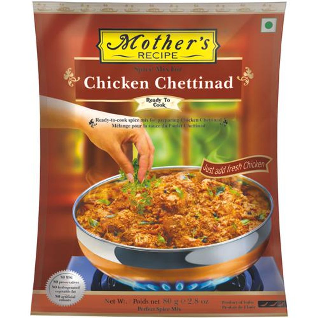 Mothers Recipe mix-chicken-chettinad 80 g Pouch