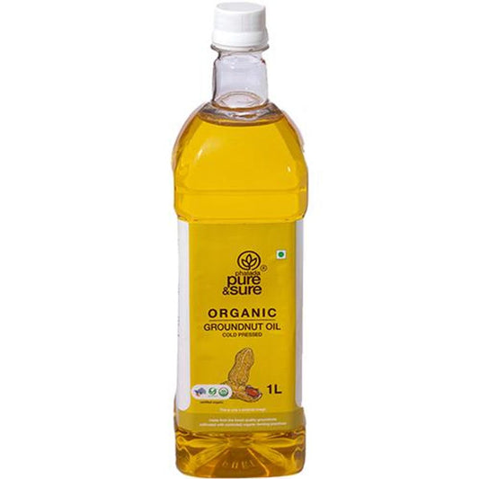 Organic - Groundnut Oil Cold Pressed