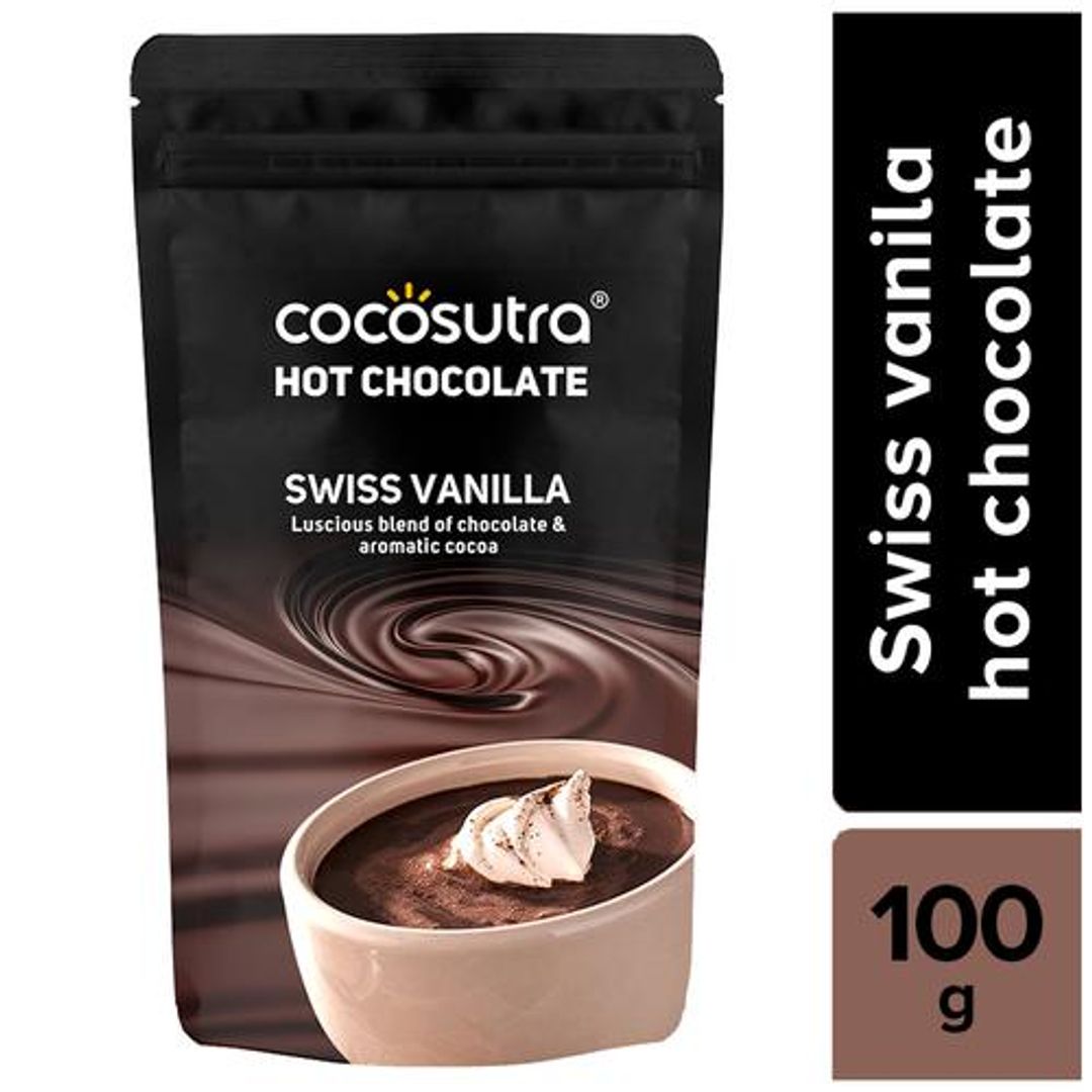 Hot Chocolate - Swiss Vanilla, Blend of Chocolate & Aromatic Cocoa