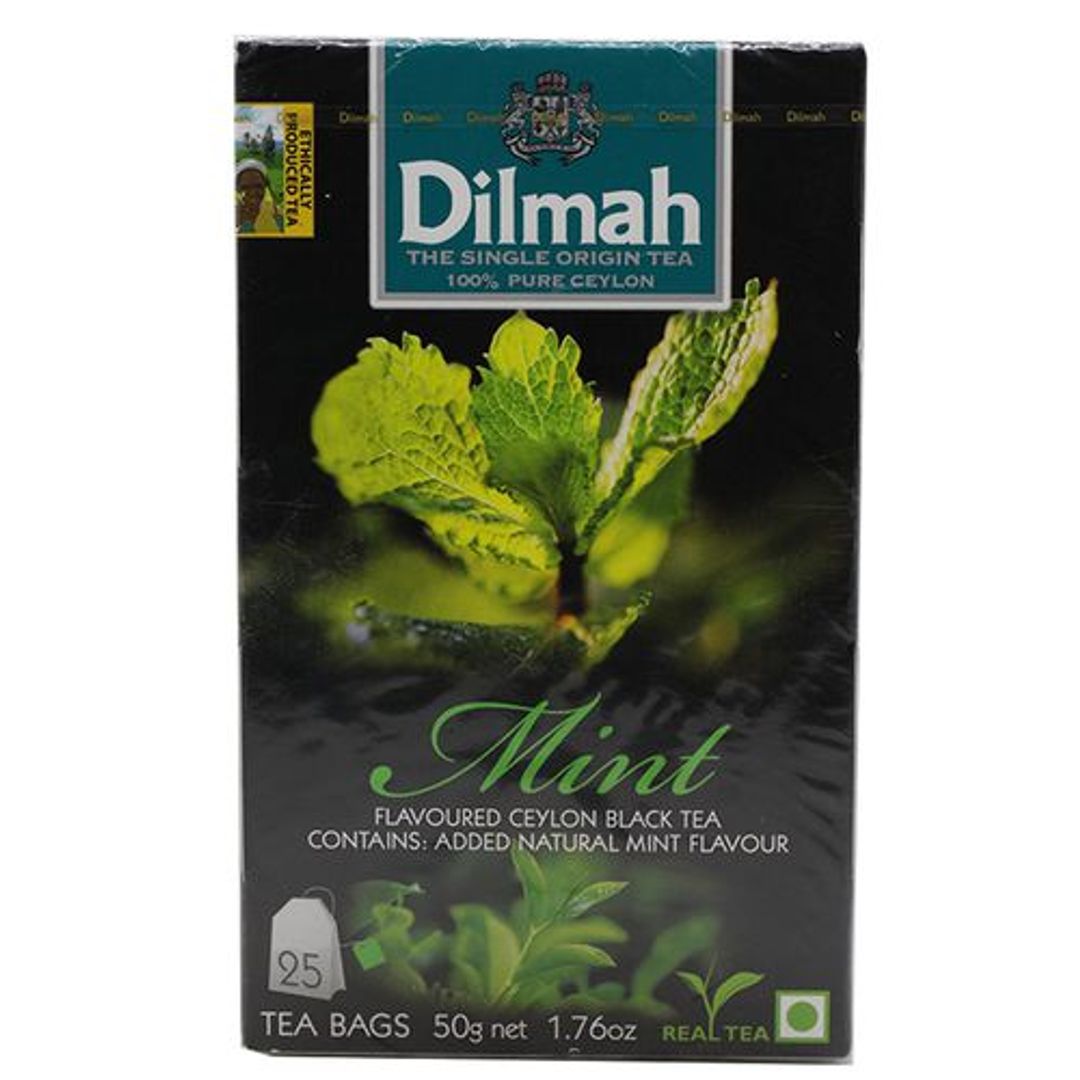 Ceylon Black Tea Tag Bags - Mint