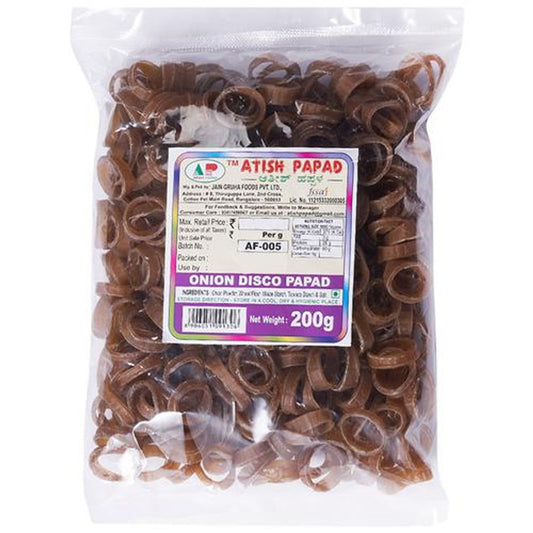 Papad - Onion Disco Papad