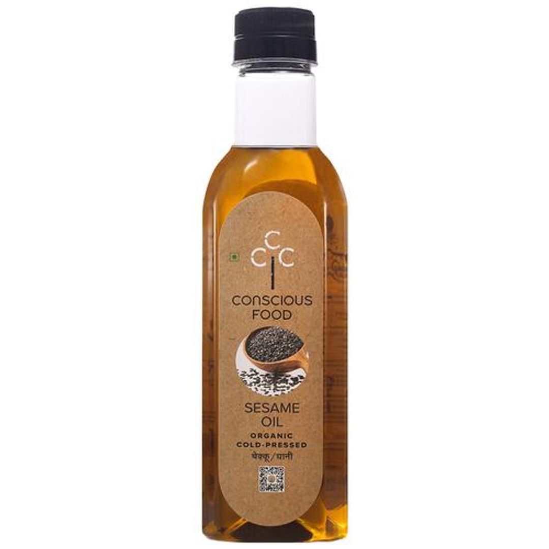 Sesame Oil - Cold Pressed, Organic, Rich In Nutrients, Great For Cooking