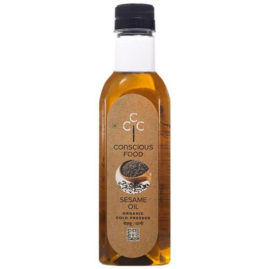 Sesame Oil - Cold Pressed, Organic, Rich In Nutrients, Great For Cooking