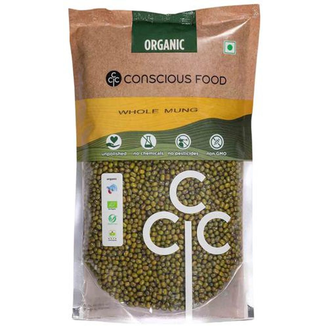 Green Gram/Whole Moong - Organic, Rich In Protein, Strengthen Immune System