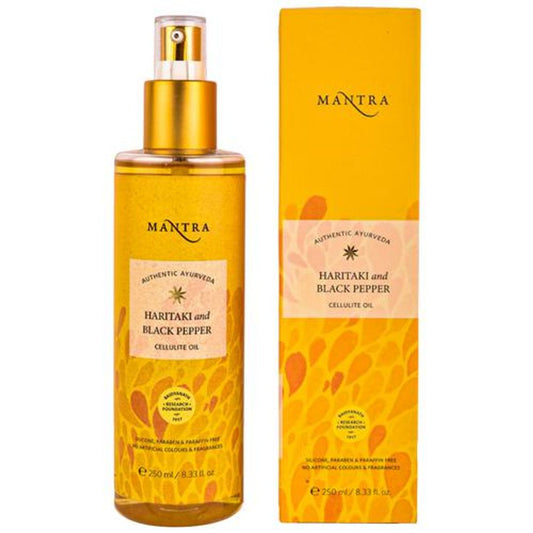 Haritaki & Black Pepper Cellulite Oil - Paraben Free