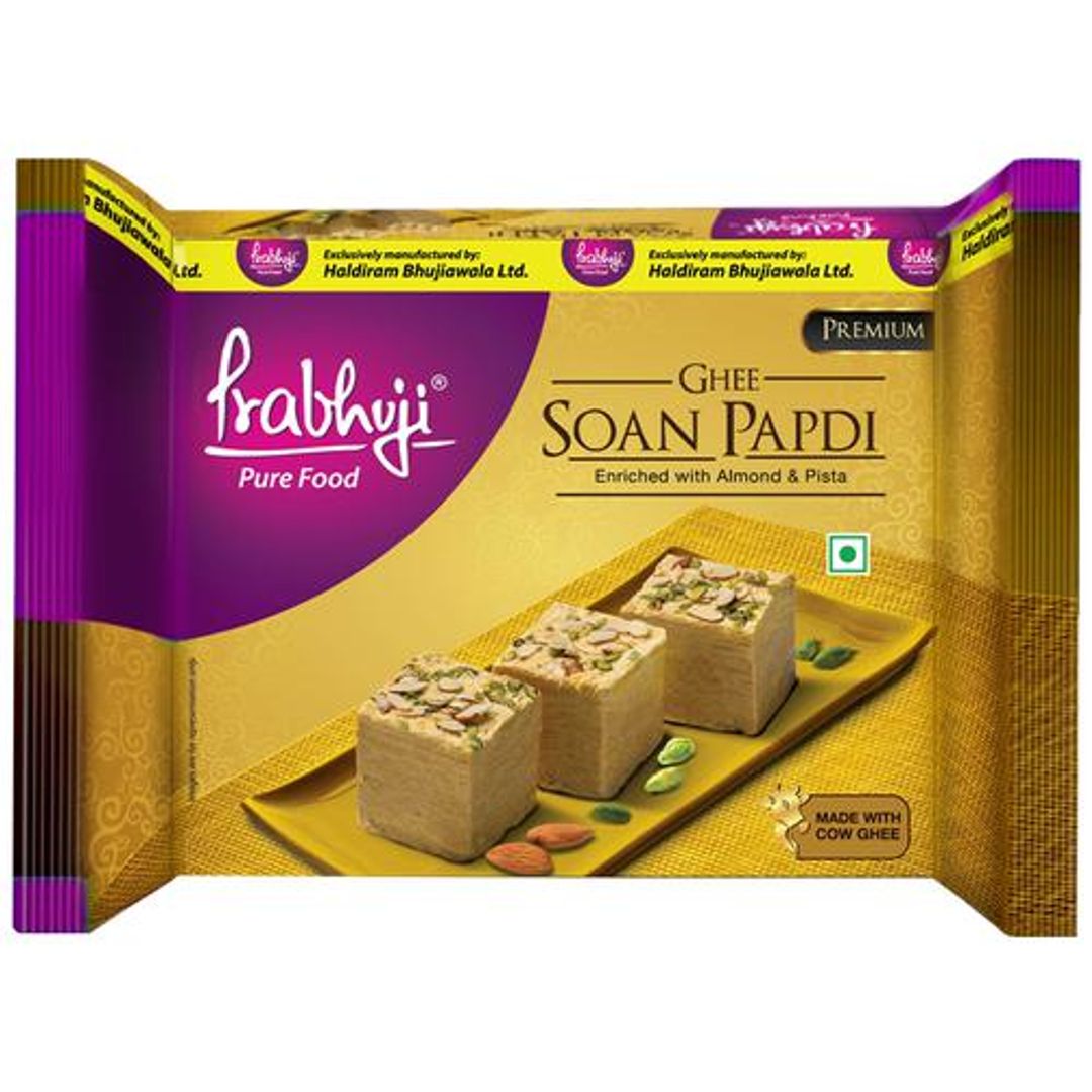 Soan Papdi With Ghee