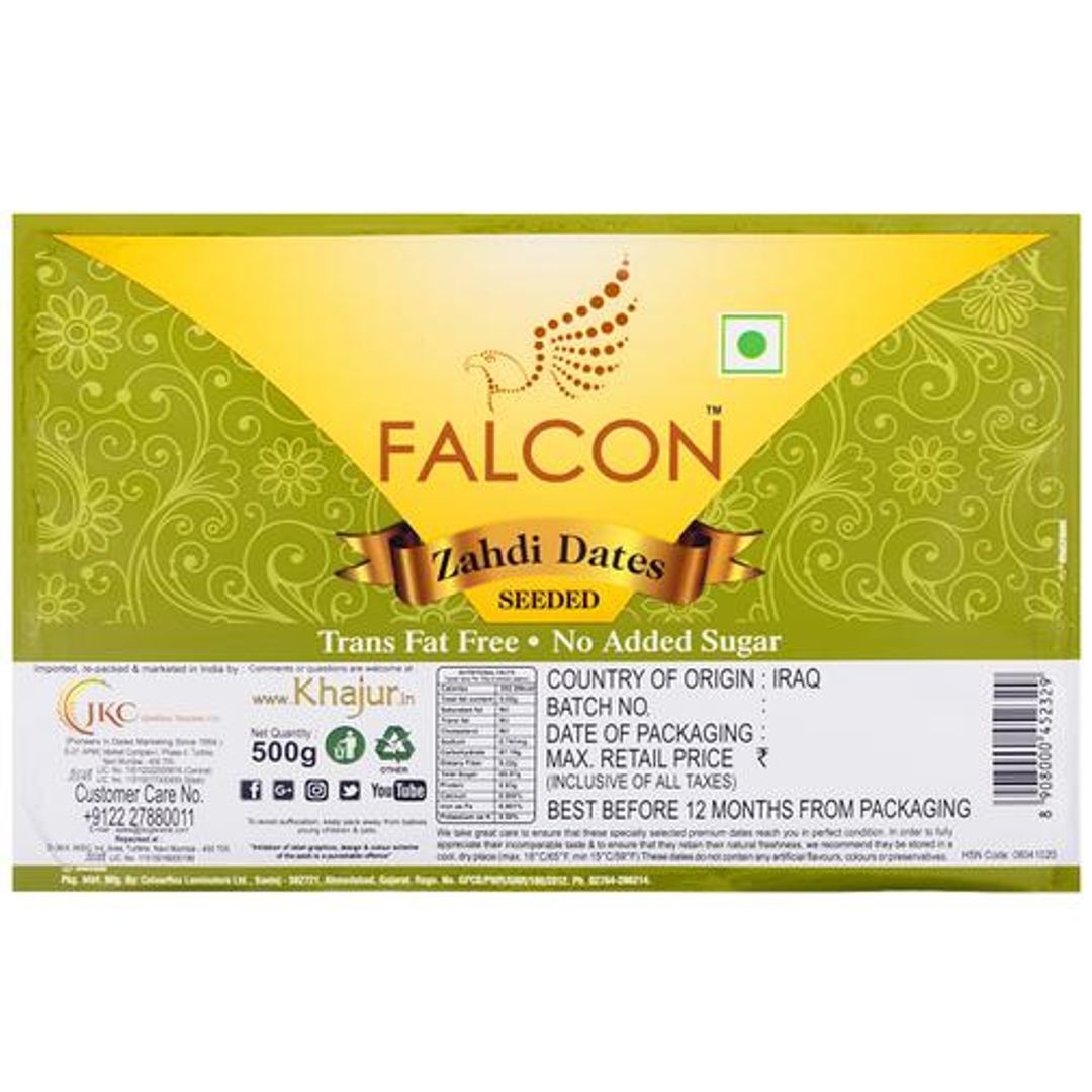 Dates/Kharjura - Zahdi, Seeded