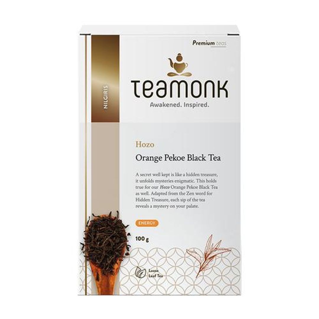 Nilgiri Black Tea - Hozo Orange Pekoe, 100% Natural, Loose Leaf
