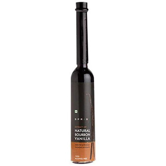 100 % Natural Bourbon Vanilla Extract - For Chefs & Home Use, Baking & Desserts