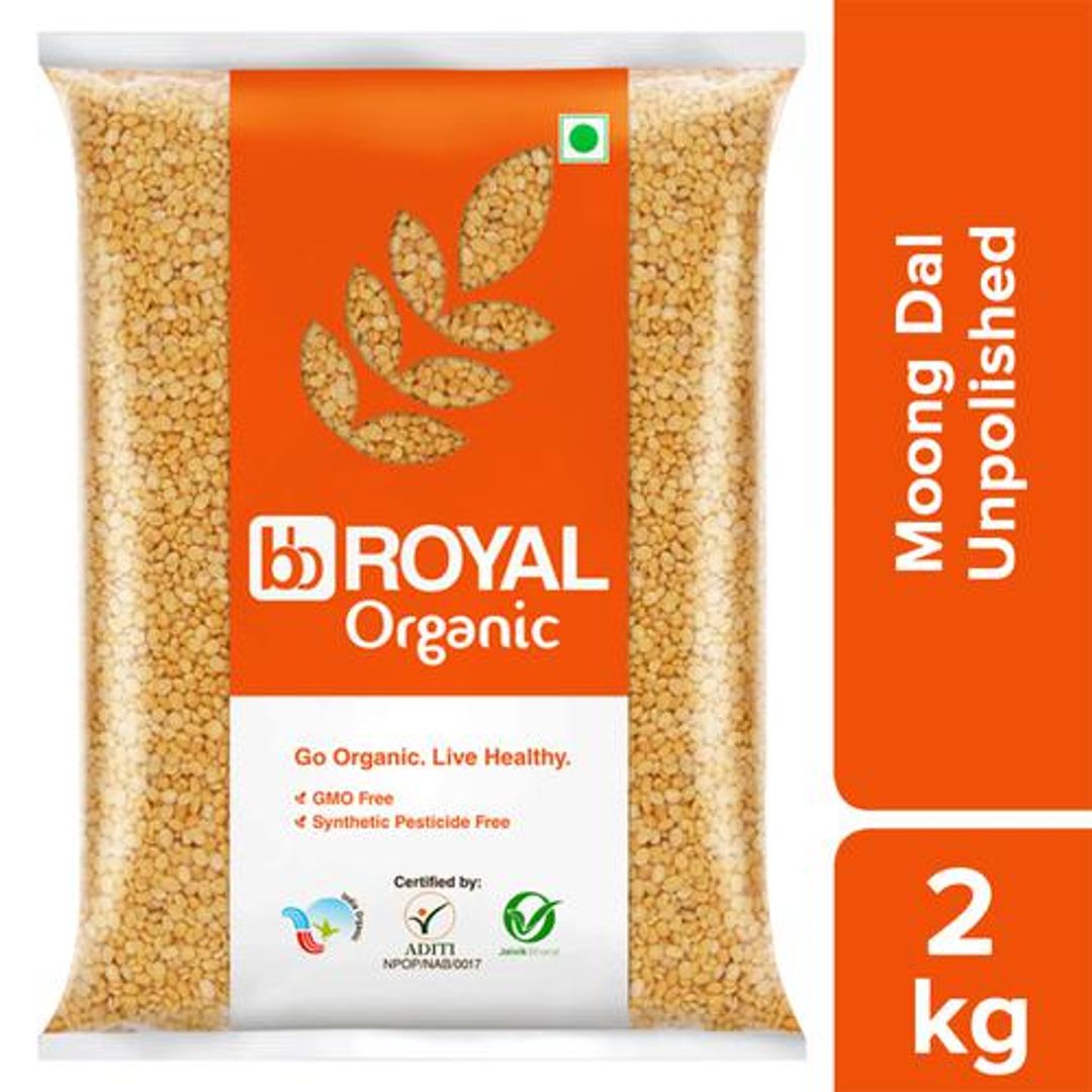 Organic - Moong Dal/Hesaru Bele, Unpolished
