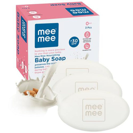 Nourishing Baby Soap With Almond & Milk Extracts