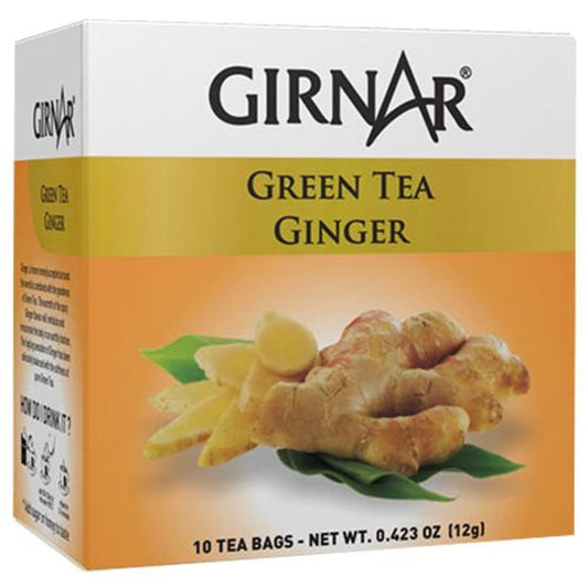 Green Tea Bag - Ginger