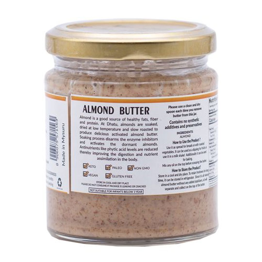 Almond Butter - Creamy, Stone Ground