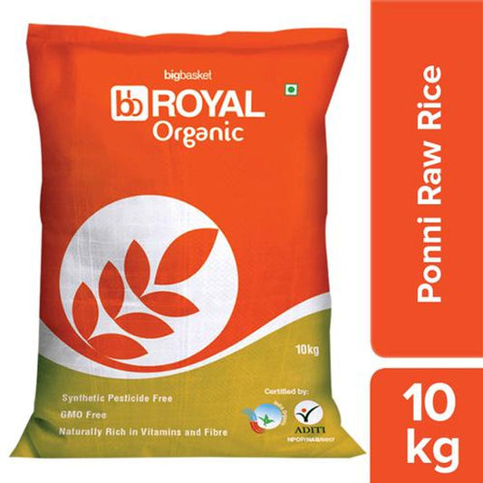 Organic - Ponni Raw Rice/Akki