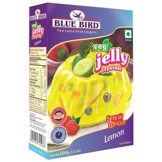 Jelly Crystals - Lemon, 100% Veg