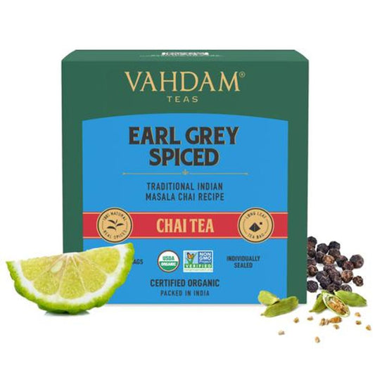 Organic Earl Grey Spiced Masala Long Leaf Chai