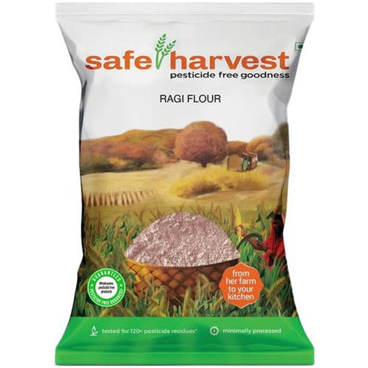 Ragi Flour/Ragi Hittu - Pesticide Free - TOKO CART