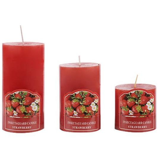 Decorative Wax Scented Candles - Set Of 3 BB-1258-1 Assorted color