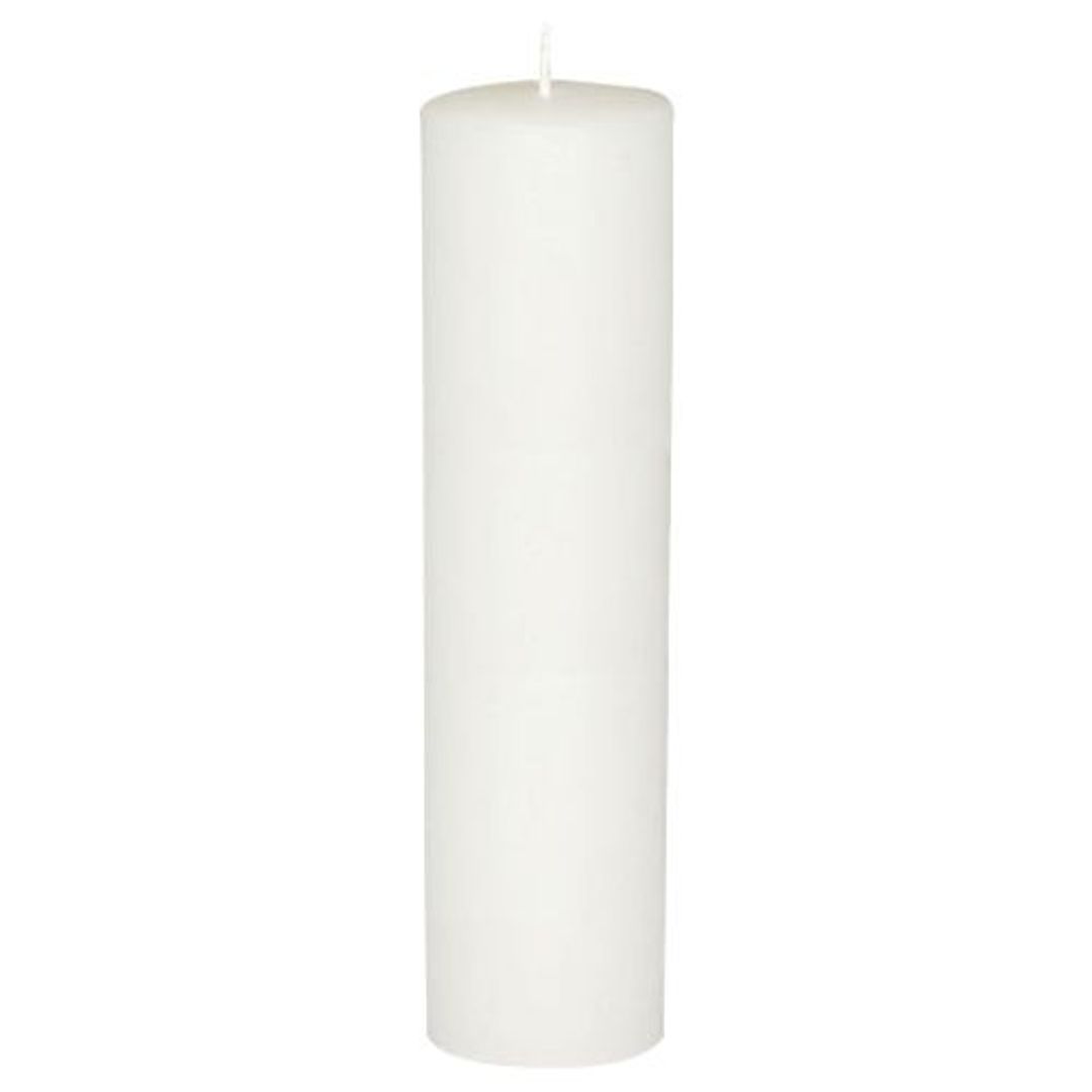 White Pillar Candles - 2"x8"
