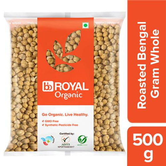 Organic - Roasted Bengal Gram Whole (Chana)