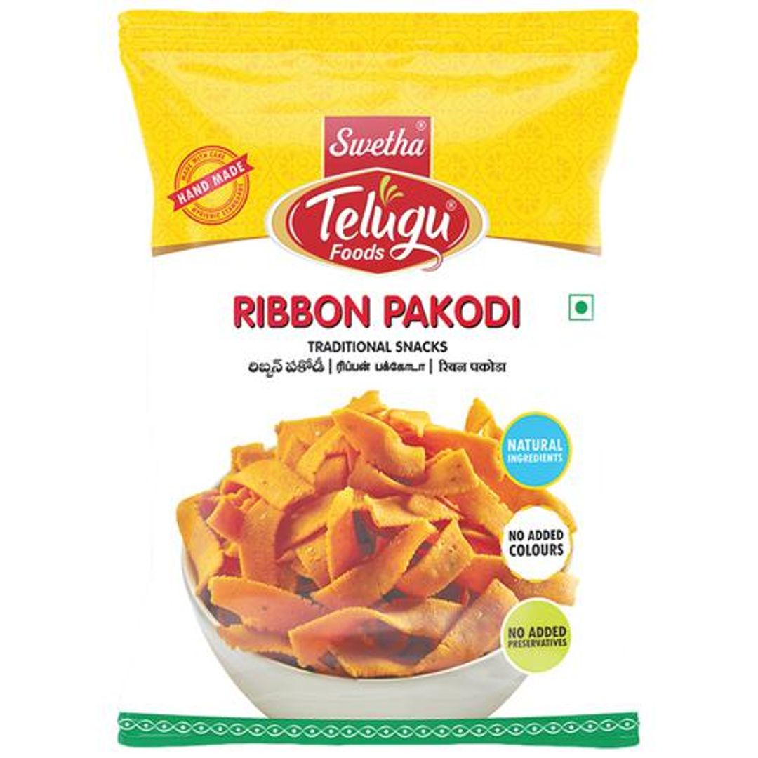 Telugu Foods Ribbon Pakoda  Pouch