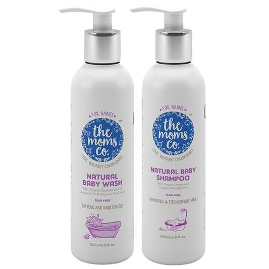 Natural Tear-Free Baby Shampoo + Baby Wash