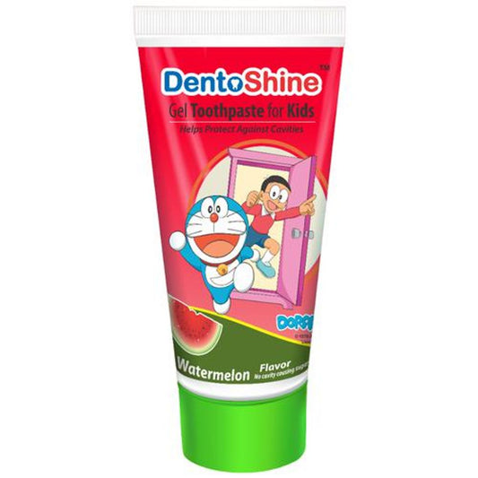 Gel Toothpaste For Kids - Watermelon Flavour, Doraemon