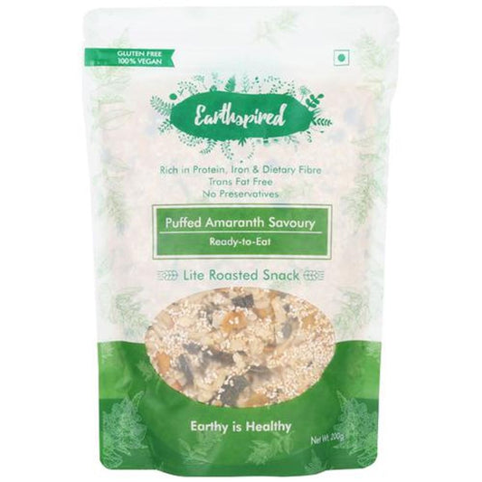 Puffed Amaranth Savoury - Lite Roasted Snack