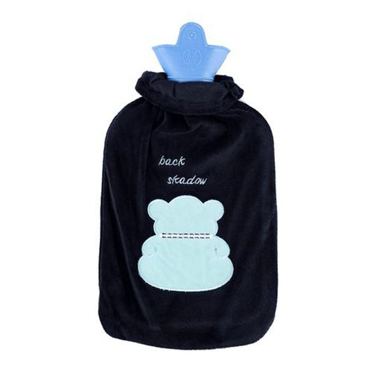 Premium Classic Rubber Hot/ Cold Water Bag With Soft Fleece / Velvet Cover, BB1547