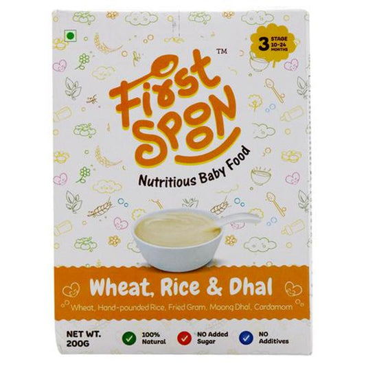 Nutritious Baby Food - Wheat, Rice & Dhal, Stage 3, 10-24 Months