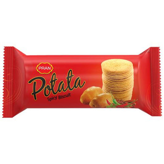 Potata Flavoured Biscuit - Spicy, Thins, For Teatime Snacking