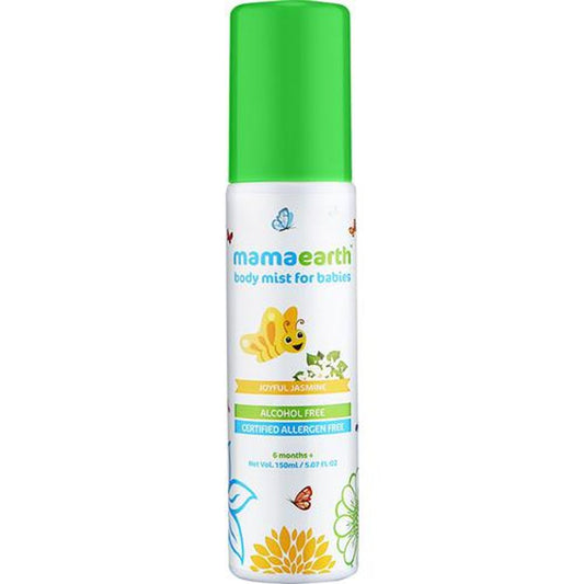 Perfume Body Mist For Babies Kids With Allergen Free Jasmine Fragrance For All Day Freshness